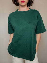 Grünes Hummer-T-Shirt L Vintage