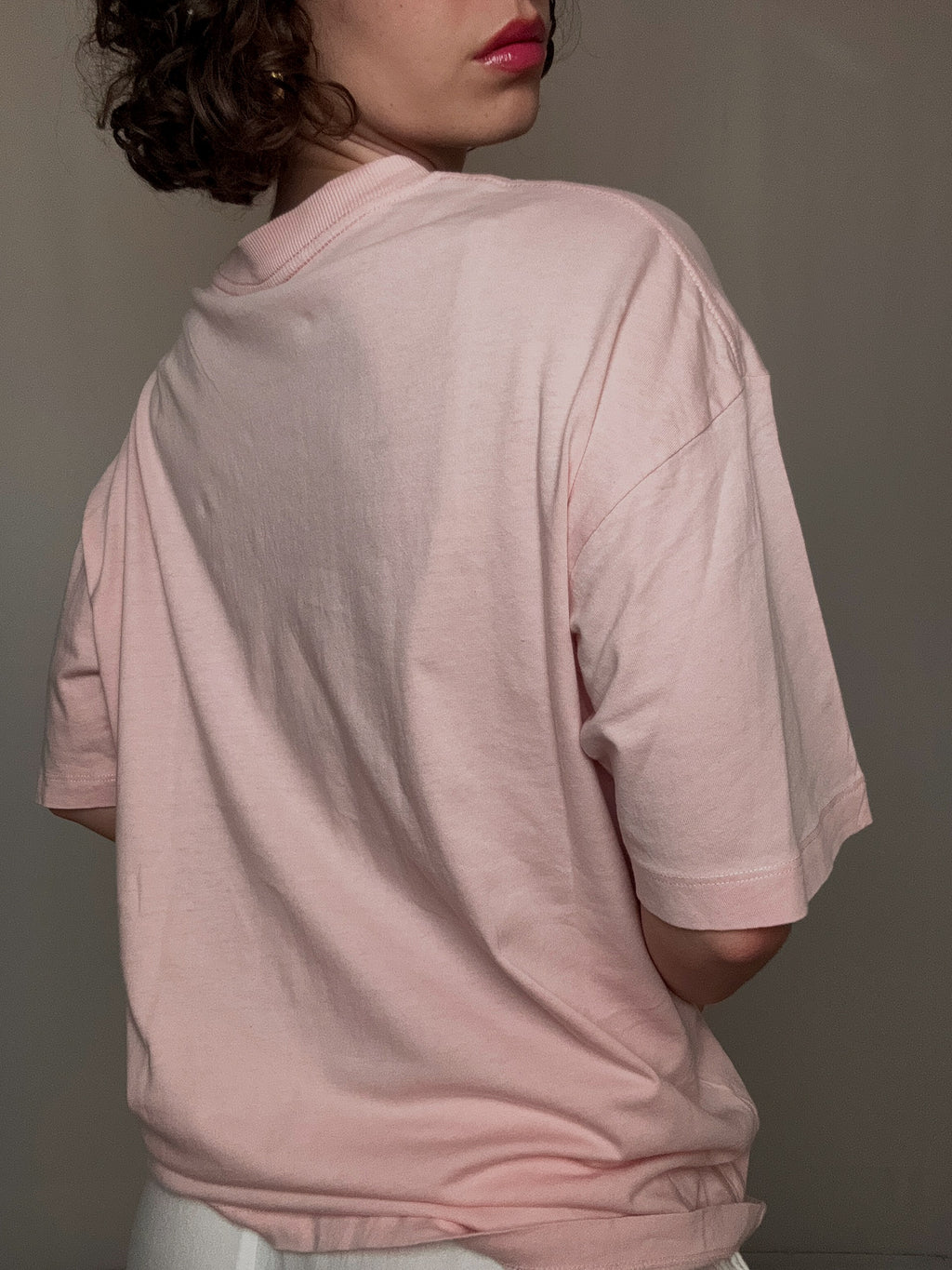 Rosa T-Shirt M Vintage