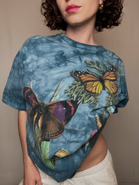 The Mountain T-Shirt XL vintage, blau
