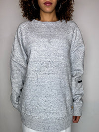 Sweat col rond gris chiné CARHARTT xl vintage