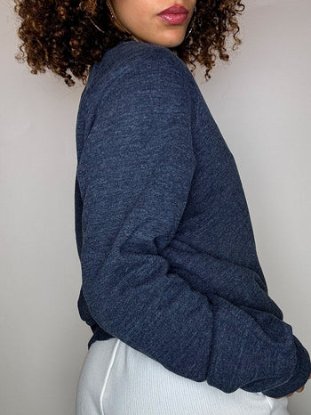 Sweat col rond bleu CARHARTT M vintage