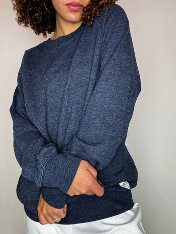 Sweat col rond bleu CARHARTT M vintage