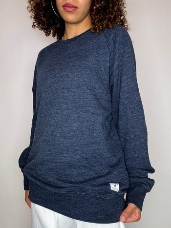 Sweat col rond bleu CARHARTT M vintage