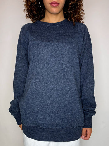 Sweat col rond bleu CARHARTT M vintage