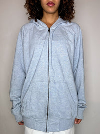 Hoodie zippé gris CARHARTT L vintage