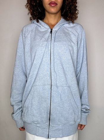 Hoodie zippé gris CARHARTT L vintage