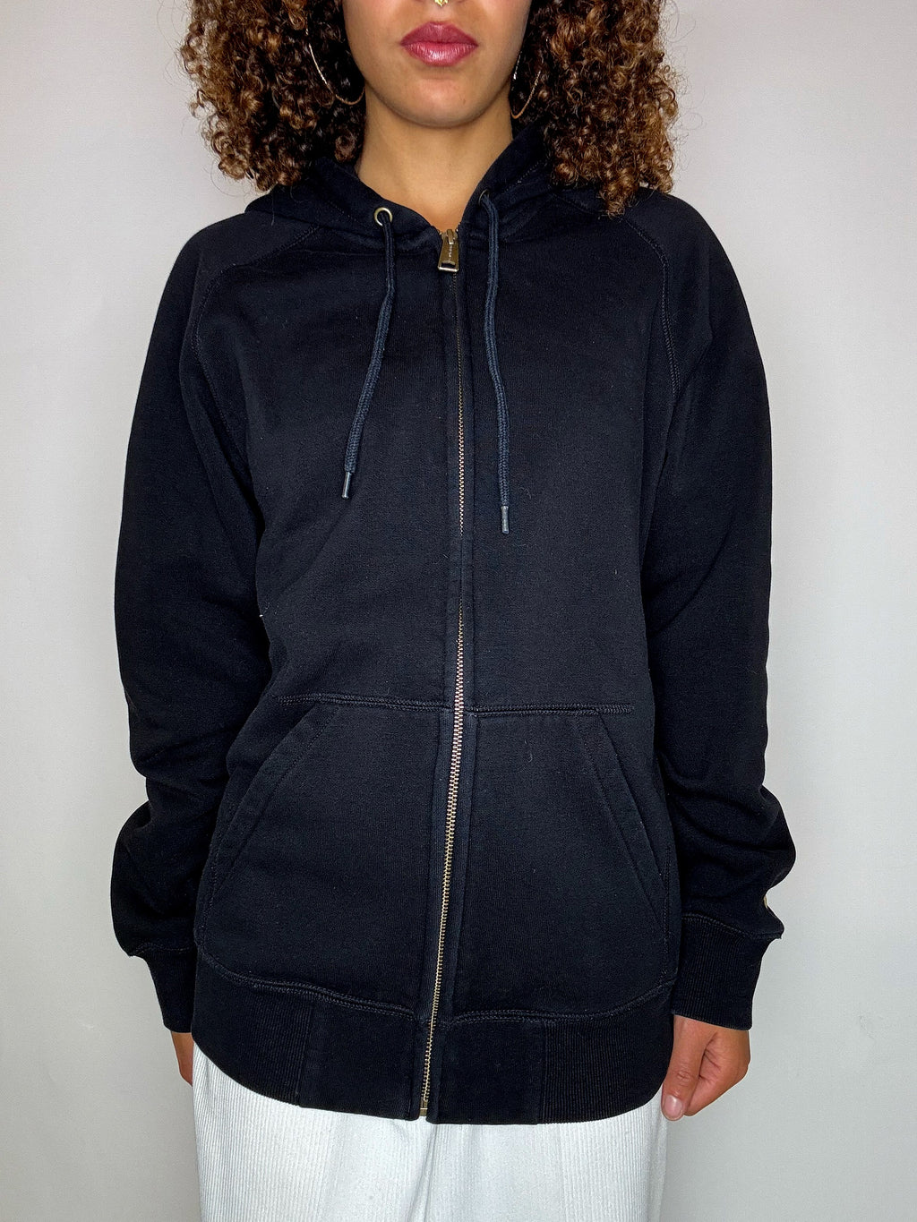 Black CARHARTT S vintage zip hoodie