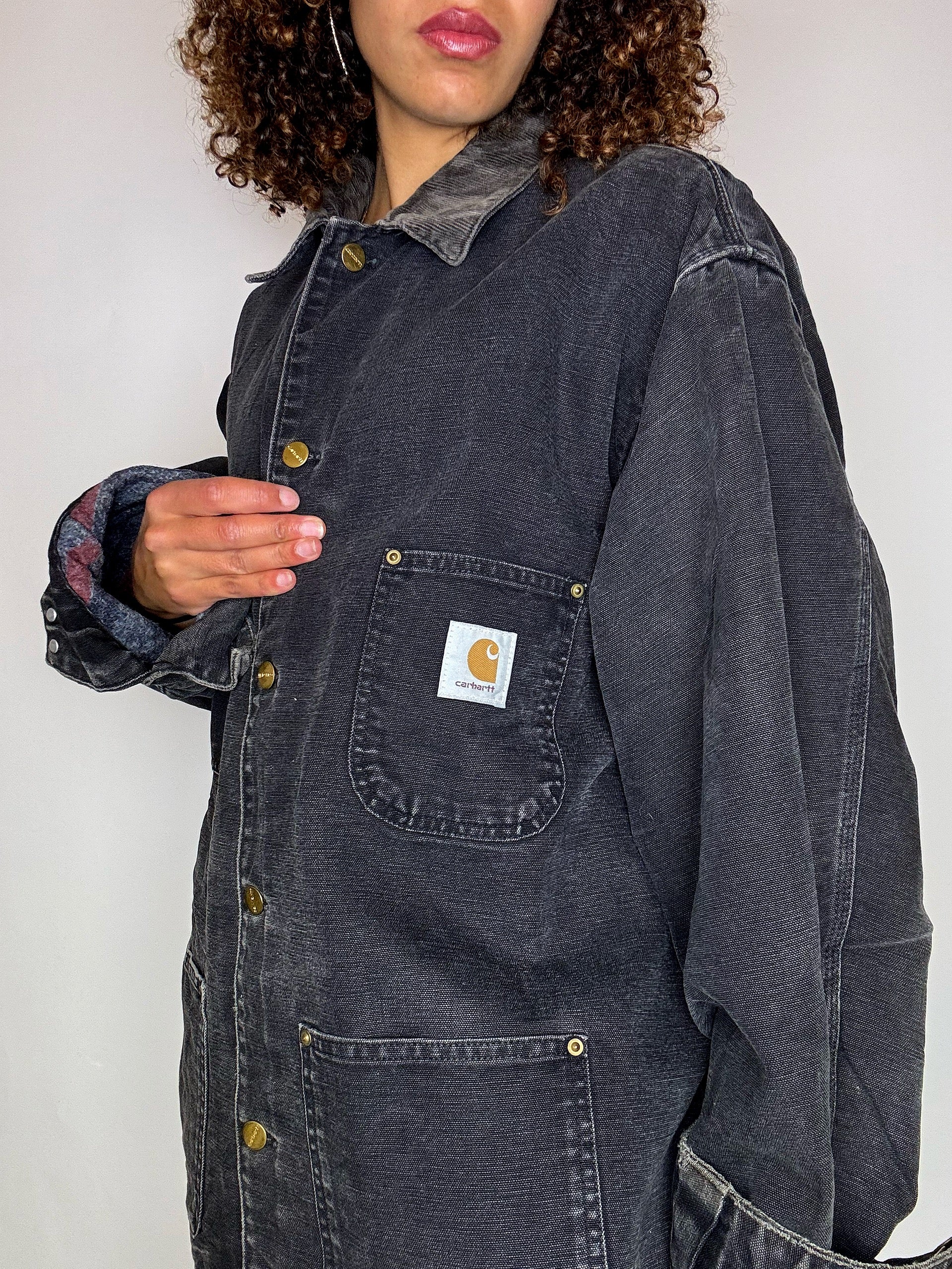 Veste doublée grise CARHARTT XL vintage