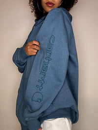 Vintage XL Carhartt blauer Kapuzenpullover