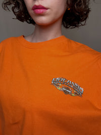 Oranges Harley-Davidson T-Shirt, Größe 3XL, Vintage