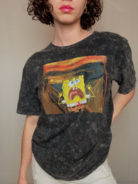 SpongeBob x The Scream T-Shirt Vintage