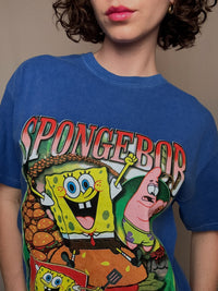 SpongeBob blue T-shirt, vintage L