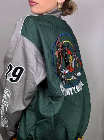 Veste de collection gris et vert JH DESIGN x WARNERBROS LONEY TUNES L