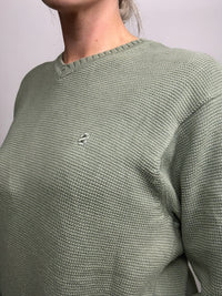 Vintage green knit sweater