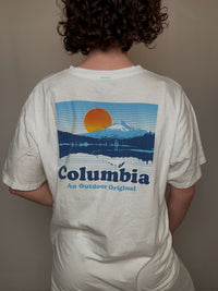 T-Shirt, weiß, Kolumbien, XL, Vintage