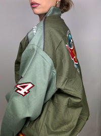 JH DESIGN x NASCAR HOTWHEELS L Khaki-Kollektionsjacke