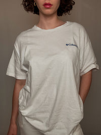 T-Shirt, weiß, Kolumbien, XL, Vintage