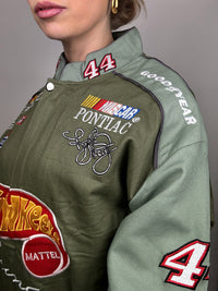 JH DESIGN x NASCAR HOTWHEELS L Khaki-Kollektionsjacke