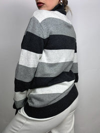 Vintage TOMMY HILFIGER knit zip cardigan