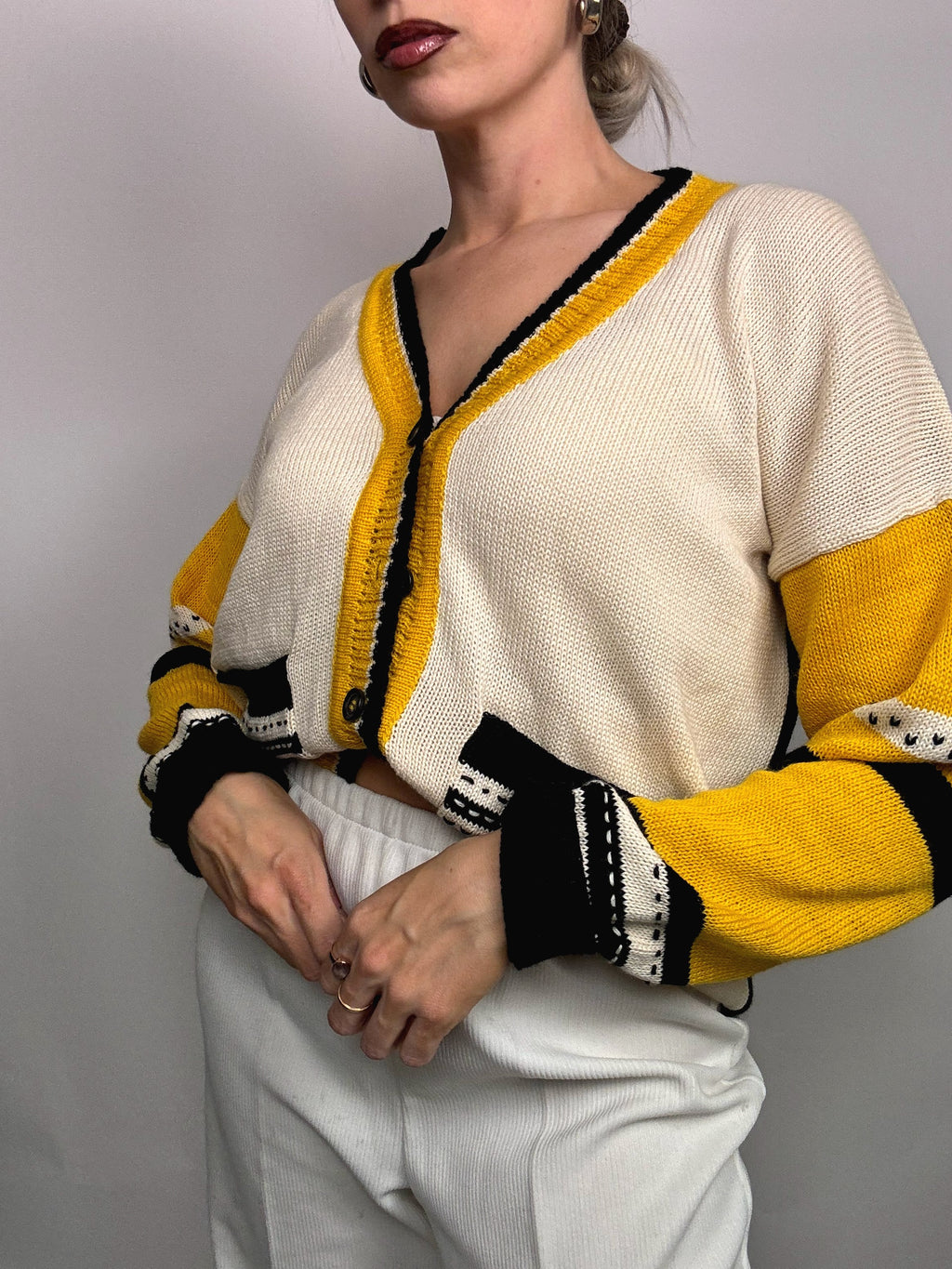 Vintage knit cardigan