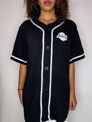 Maillot de baseball noir NEW ERA XL vintage