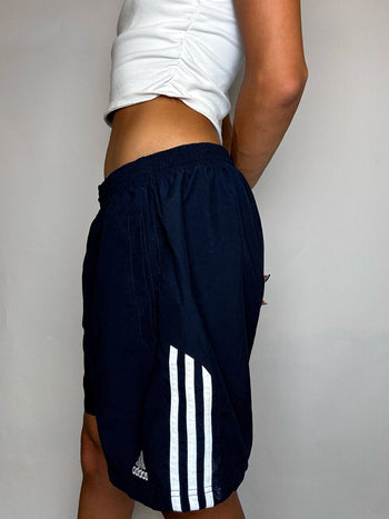 Short de sport noir ADIDAS S vintage