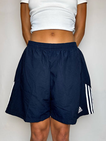Short de sport noir ADIDAS S vintage