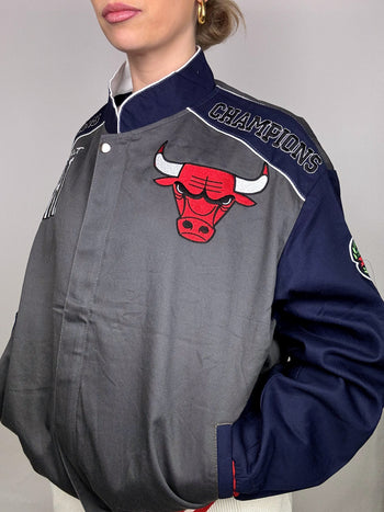 Veste de collection grise JH DESIGN x NBA BULLS XL