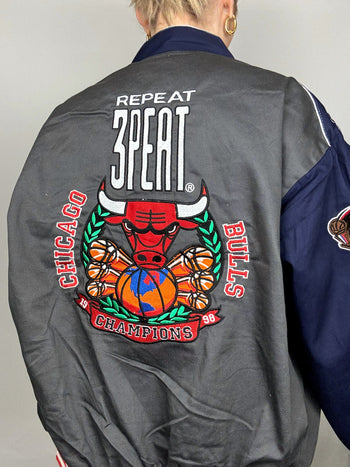 Veste de collection grise JH DESIGN x NBA BULLS XL