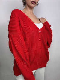 Vintage knit cardigan