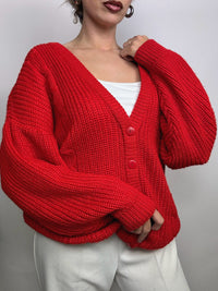 Vintage knit cardigan