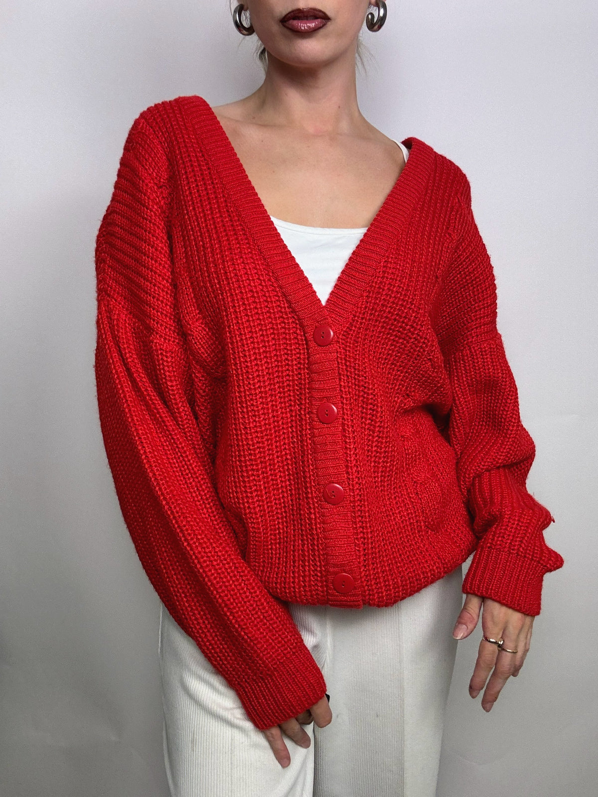 Vintage knit cardigan