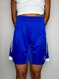 Short de sport bleu ADIDAS S vintage