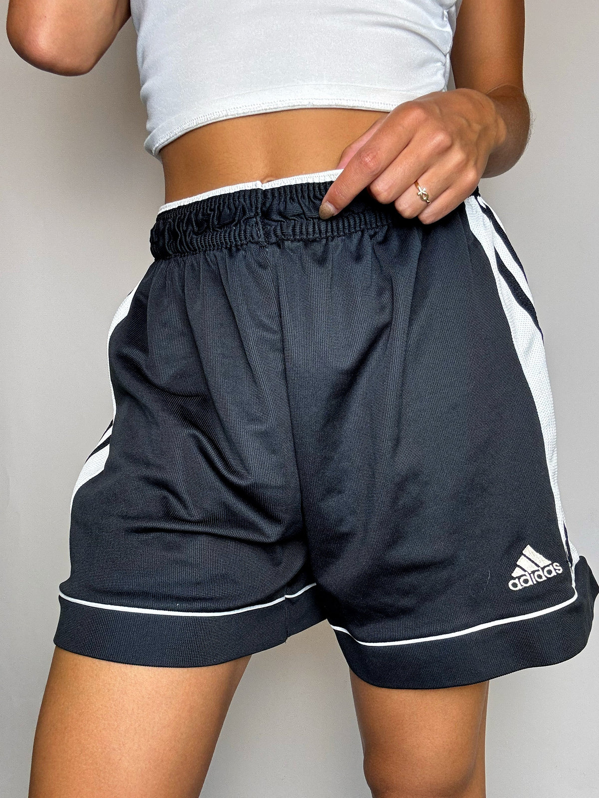 Short de sport noir ADIDAS M vintage