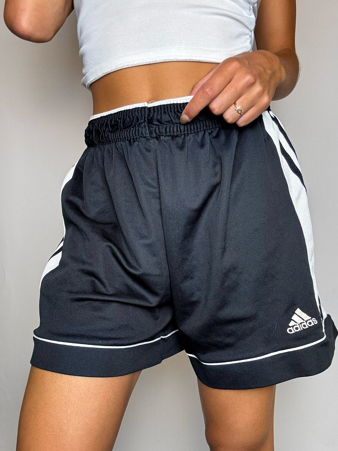 Short de sport noir ADIDAS M vintage