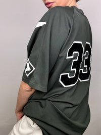 Vintage XL Graues Baseball Jersey