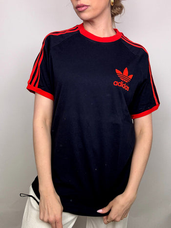 Tee shirt marine ADIDAS L vintage