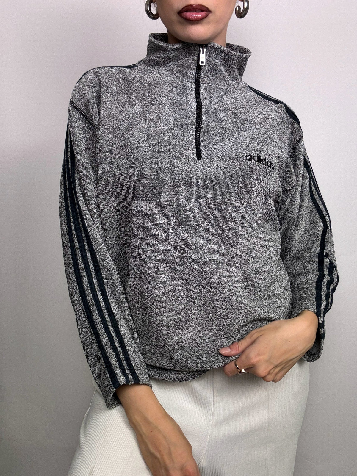 ADIDAS funnel neck sweater