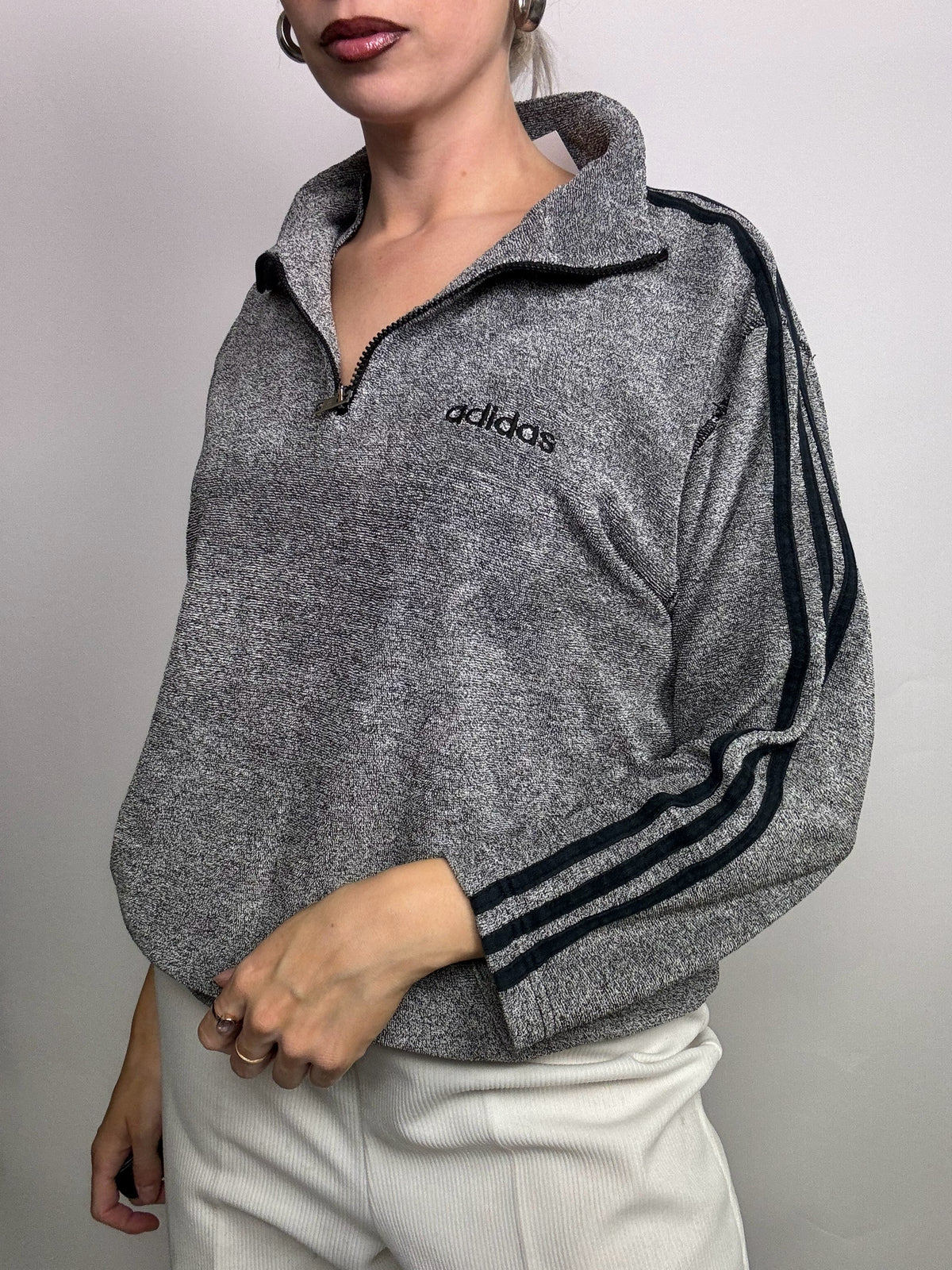 ADIDAS funnel neck sweater