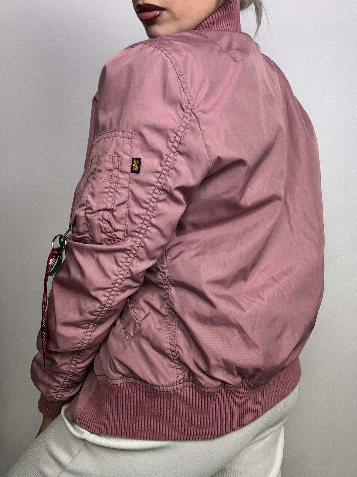 Vintage M Aviator Thin Bomber Jacket