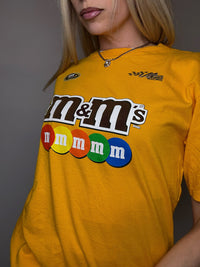 Vintage yellow NASCAR racing T-shirt M/L