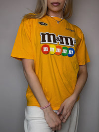 Vintage yellow NASCAR racing T-shirt M/L