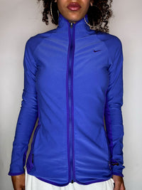 Jacket de sport violette NIKE S vintage