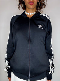 Vintage Adidas Sportjacke (Größe M/L)
