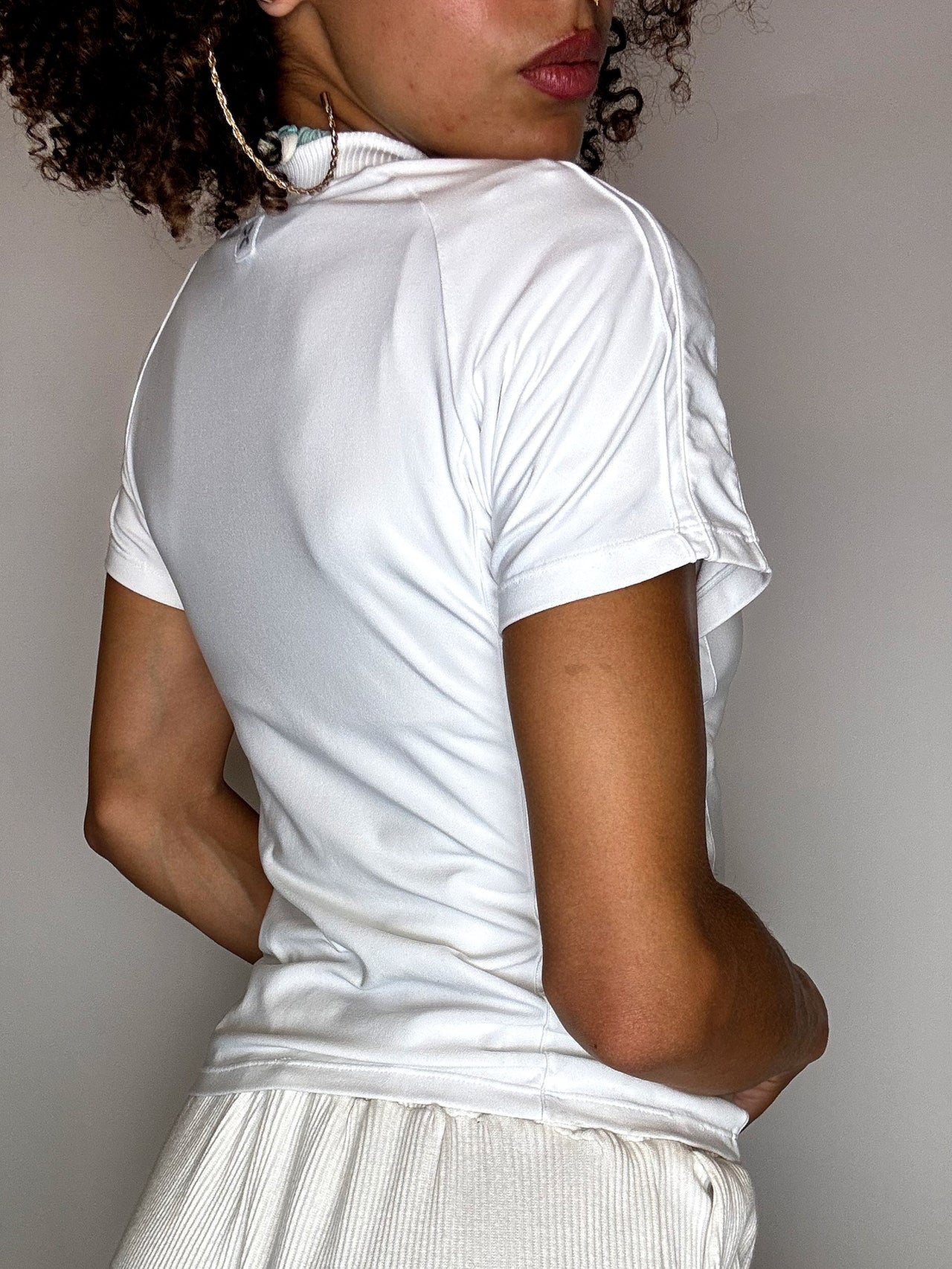 Tee shirt de sport blanc NIKE M vintage