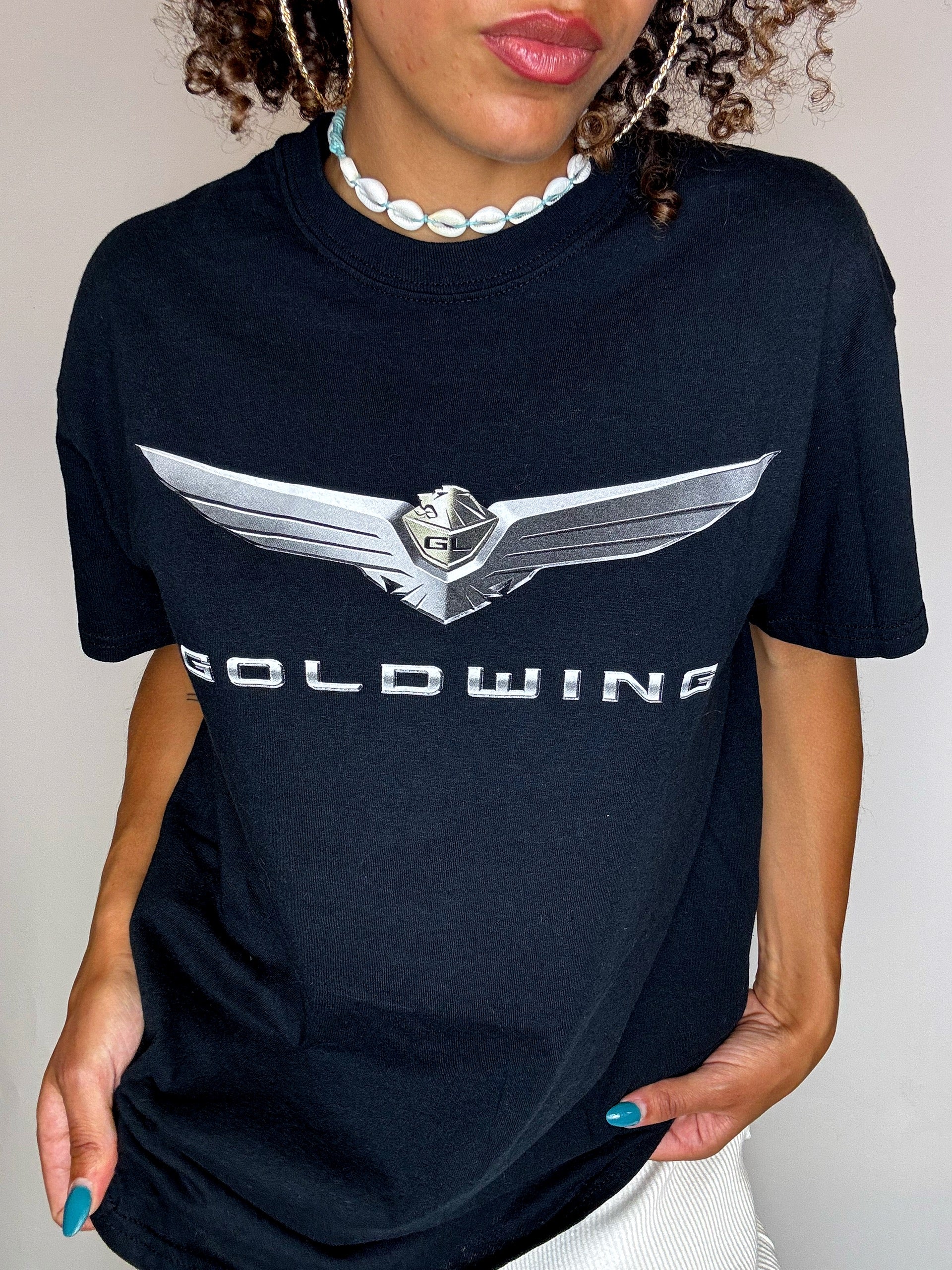 Tee shirt racing HONDA GOLDWIN M vintage