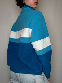 Polaire bleue Colmar M vintage