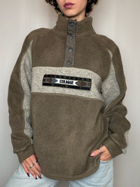 Polaire brune Colmar M/L vintage
