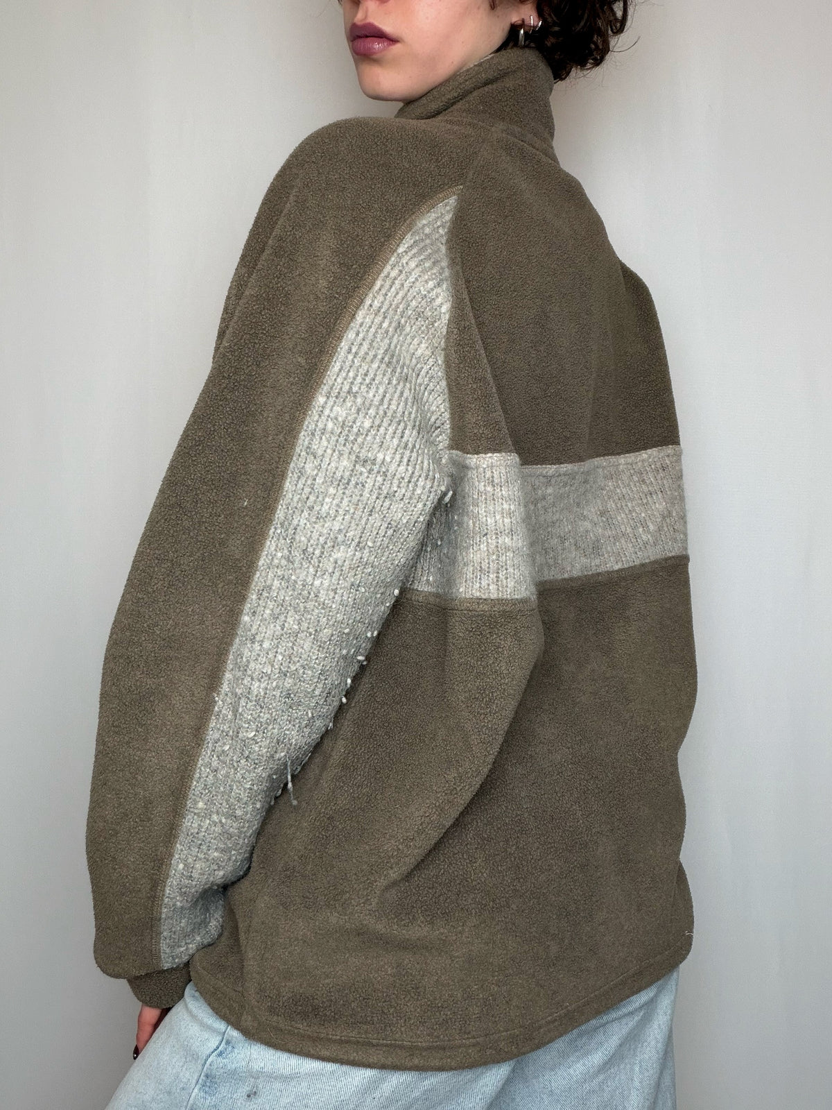 Polaire brune Colmar M/L vintage