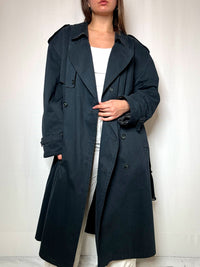 Vintage Trenchcoat mit herausnehmbarem Futter XL